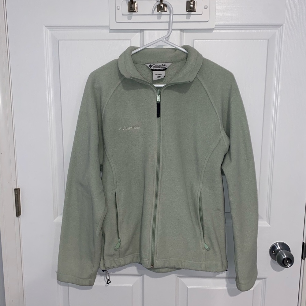 Colombian fleece zip up jacket